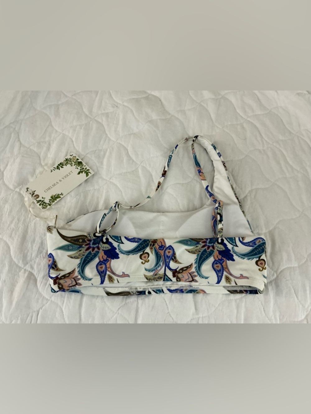 🆕 Chelsea & Violet | One-Shoulder Swim Top - Picture 4 of 5